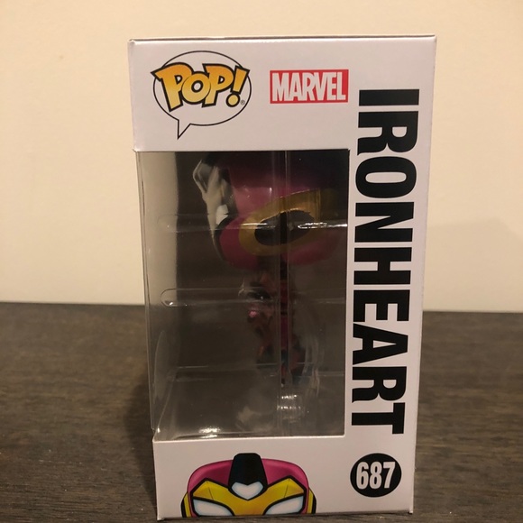 Ironheart Glow Chase Funko Pop #687 SE Sticker - Picture 2 of 6